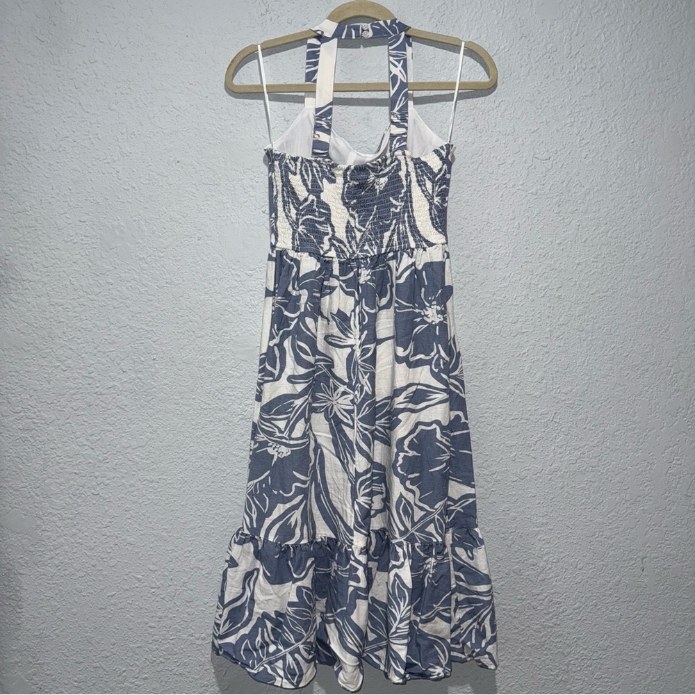 Jessica Simpson Open Back Maxi Cami Dress - Boho Glam S Preowned - Picture 4 of 5